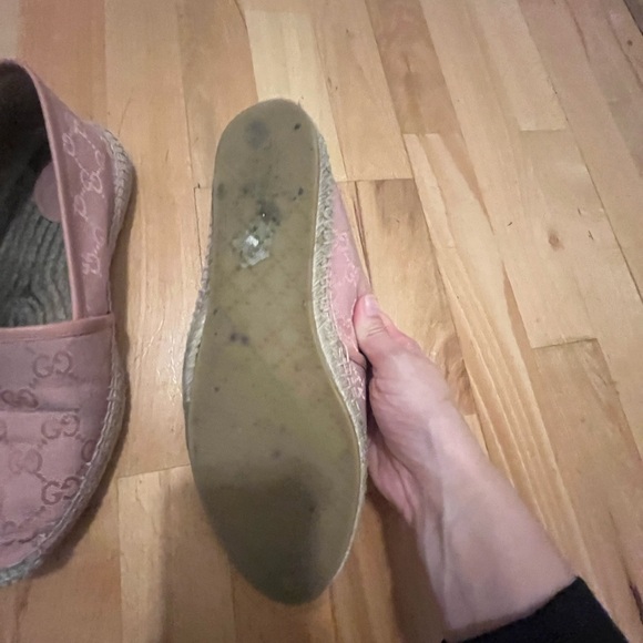 Gucci pink cotton espadrilles - Picture 2 of 8